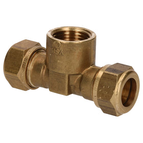 VSH knel T-stuk 15mm x 1/2"F x 15mm