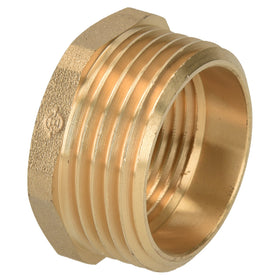 Sanivesk draad Recht verloop 1"M x 3/4"F