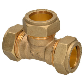 Sanivesk knel T-stuk 22x22x22mm