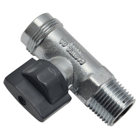 Sanivesk Kogelkraan Gas Recht M24 x 1/2" M Chroom Vlinder