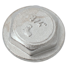 Sanivesk draad eindstop chroom 3/4"M 4pp
