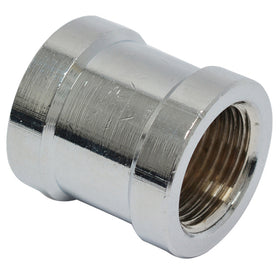 Sanivesk draad Recht chroom 1/2"F x 1/2"F