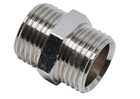 Sanivesk draad Recht chroom 3/8"M x 3/8"M