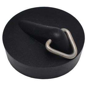 Sanivesk plugstop + Triangel 40,5mm kunststof zwart 4pp