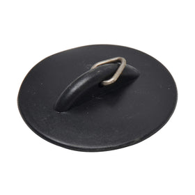 Sanivesk plugstop breed Afdekplaat 60mm+Triangel 38,5mm kunststof zwart 4pp