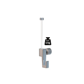 Duraline perlonkoord+haak PHS S/1 4kg Click+Top+Up Rail