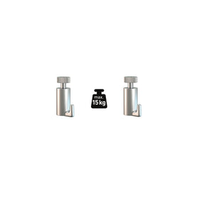 Duraline PHS S/2 haken 15kg Click+Top+Up rail