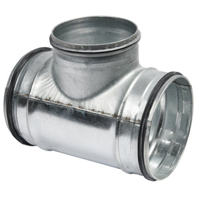 Spiraalbuis 90° T-stuk 125x100x125 RT