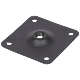 Duraline meubelpoot montageplaat 6x6cm zwart