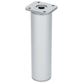 Duraline meubelpoot verstelbaar rond Aluminium Ø4x15-18cm