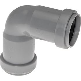 PPC Bocht 90graden 32mm Grijs