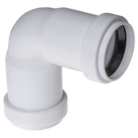 PPC Bocht 90gr 32mm Wit