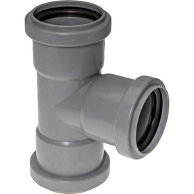 PPC T-Stuk 90graden 50mm Grijs