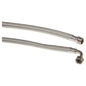 Sanivesk flexibele slang PEX Haaks 1/2"F x 1/2"M DN13 50cm