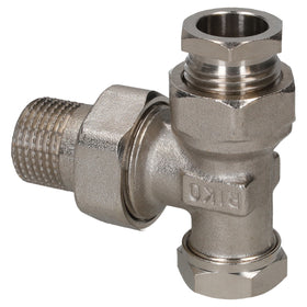 Radiator voetventiel 1/2 ha