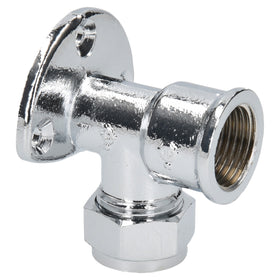 Sanivesk Knel Muurplaat 15mm x 1/2"F Chr.