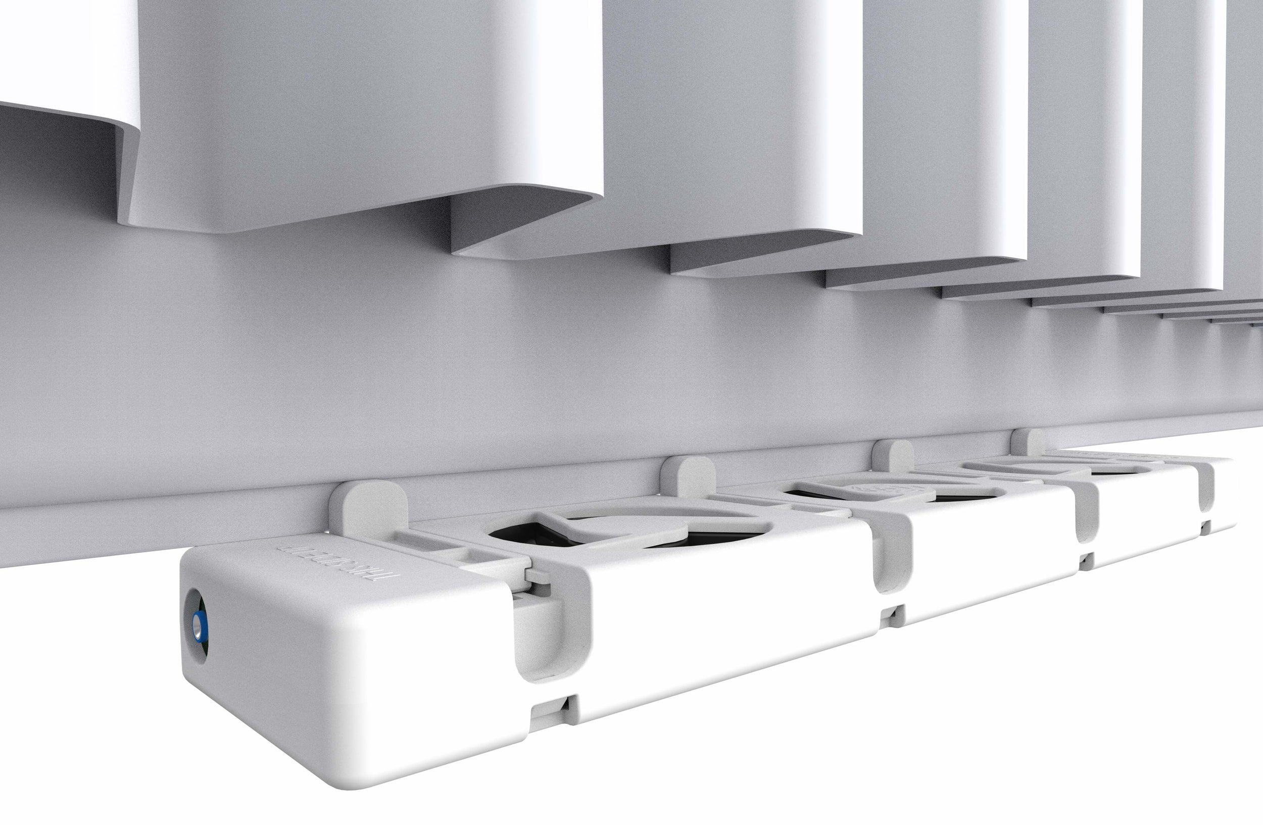 SpeedComfort radiatorventilator Mono wit