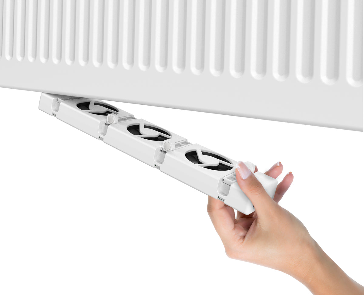 SpeedComfort radiatorventilator uitbreidingsset wit