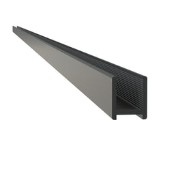 Sealskin - Muurprofiel Mix&Match 200CM - Zwart - voor 8 mm dik glas