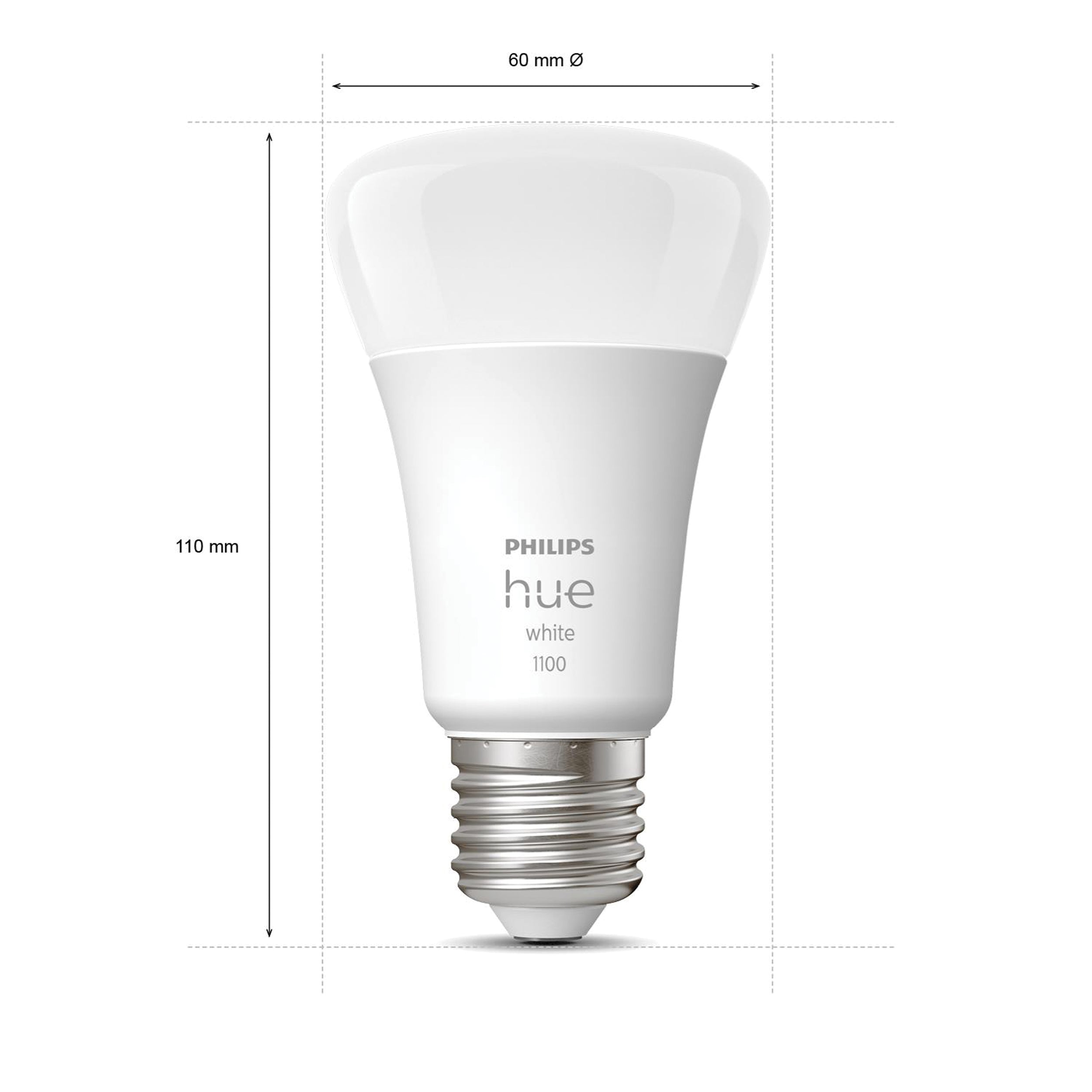 Philips Hue ledlamp A60 warm wit E27 9,5W