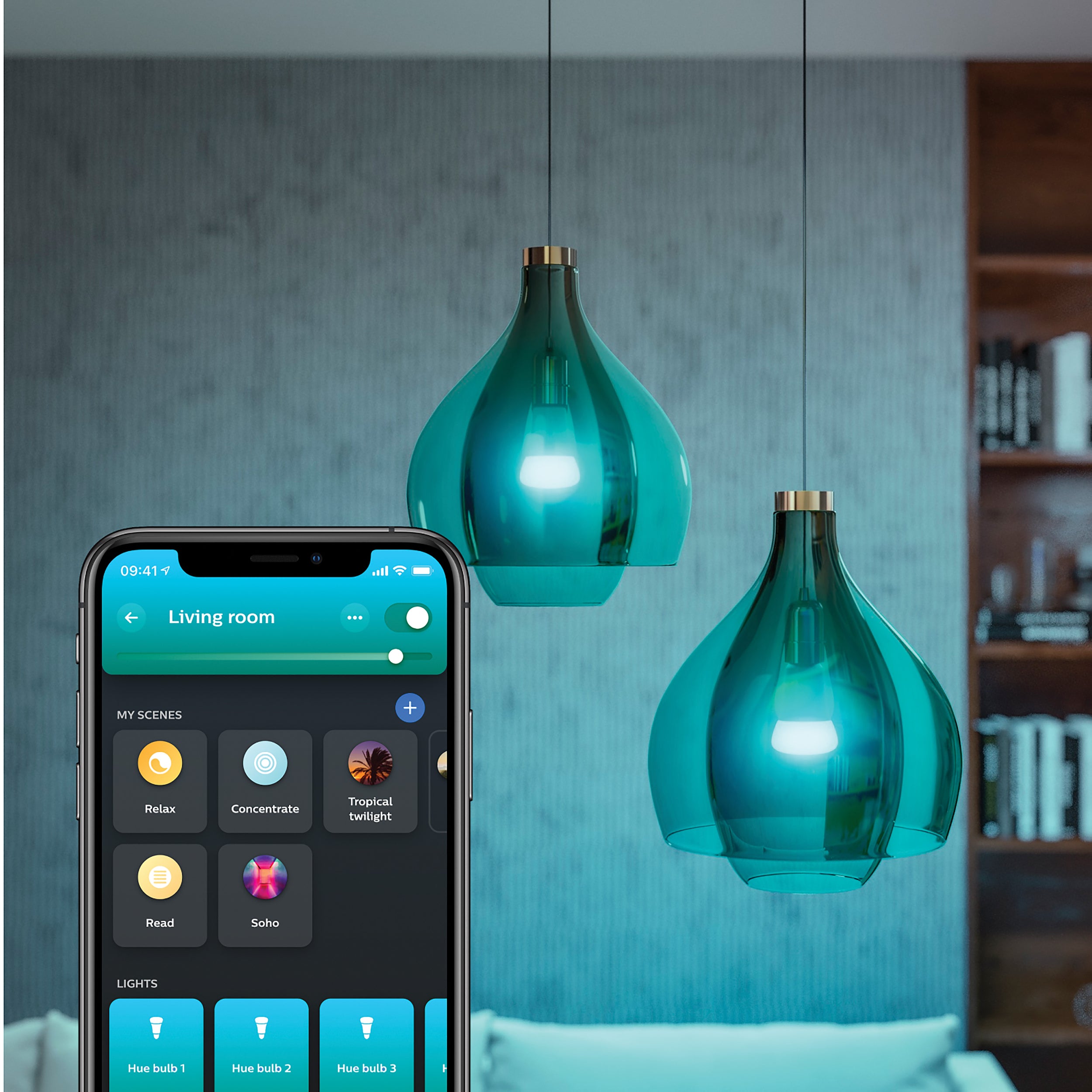 Philips Hue ledlamp wit en gekleurd licht E27 11W