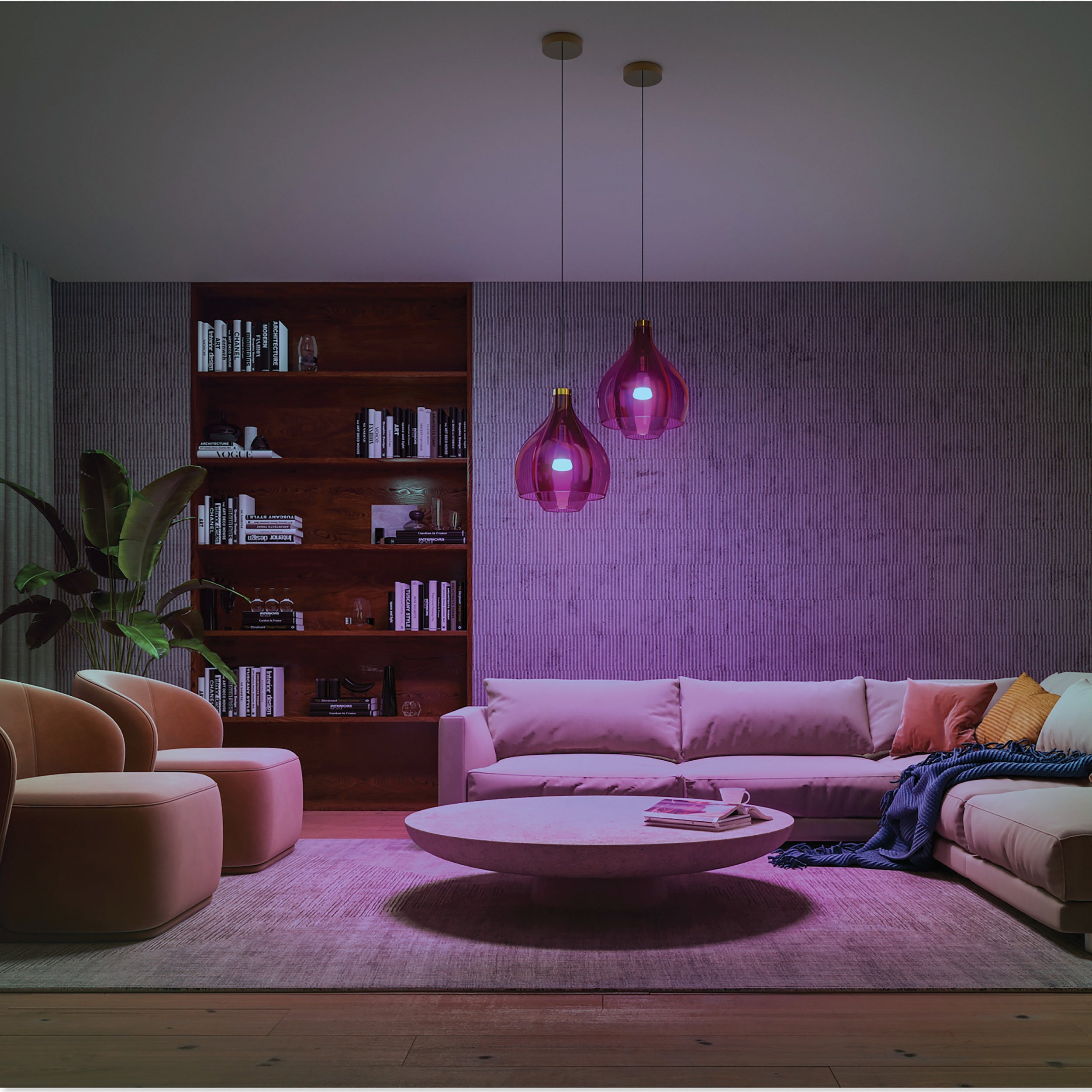Philips Hue ledlamp wit en gekleurd licht E27 9W 2 stuks