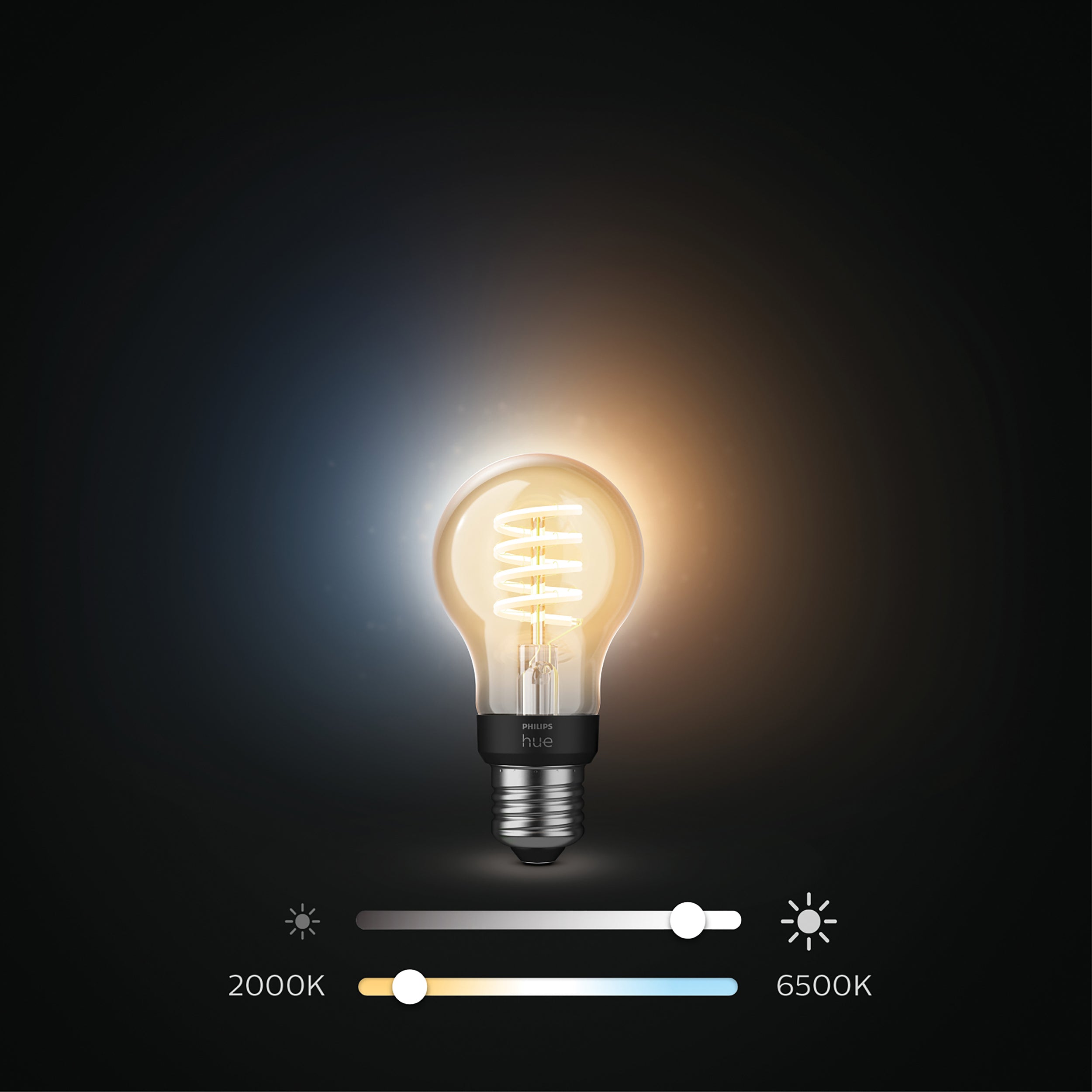 Philips Hue ledfilamentlamp A60 E27 7W