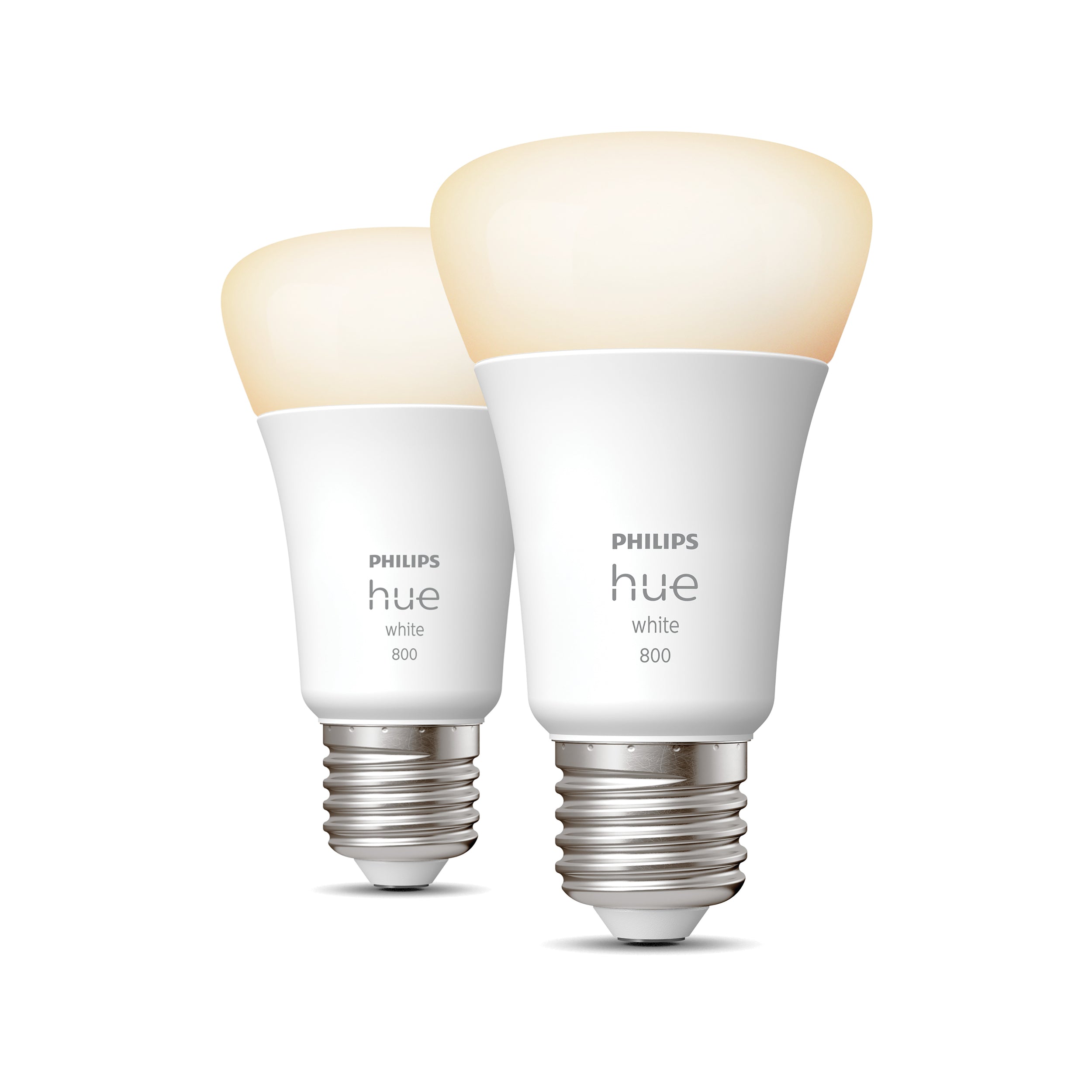 Philips Hue ledlamp warm wit E27 9W 2 stuks