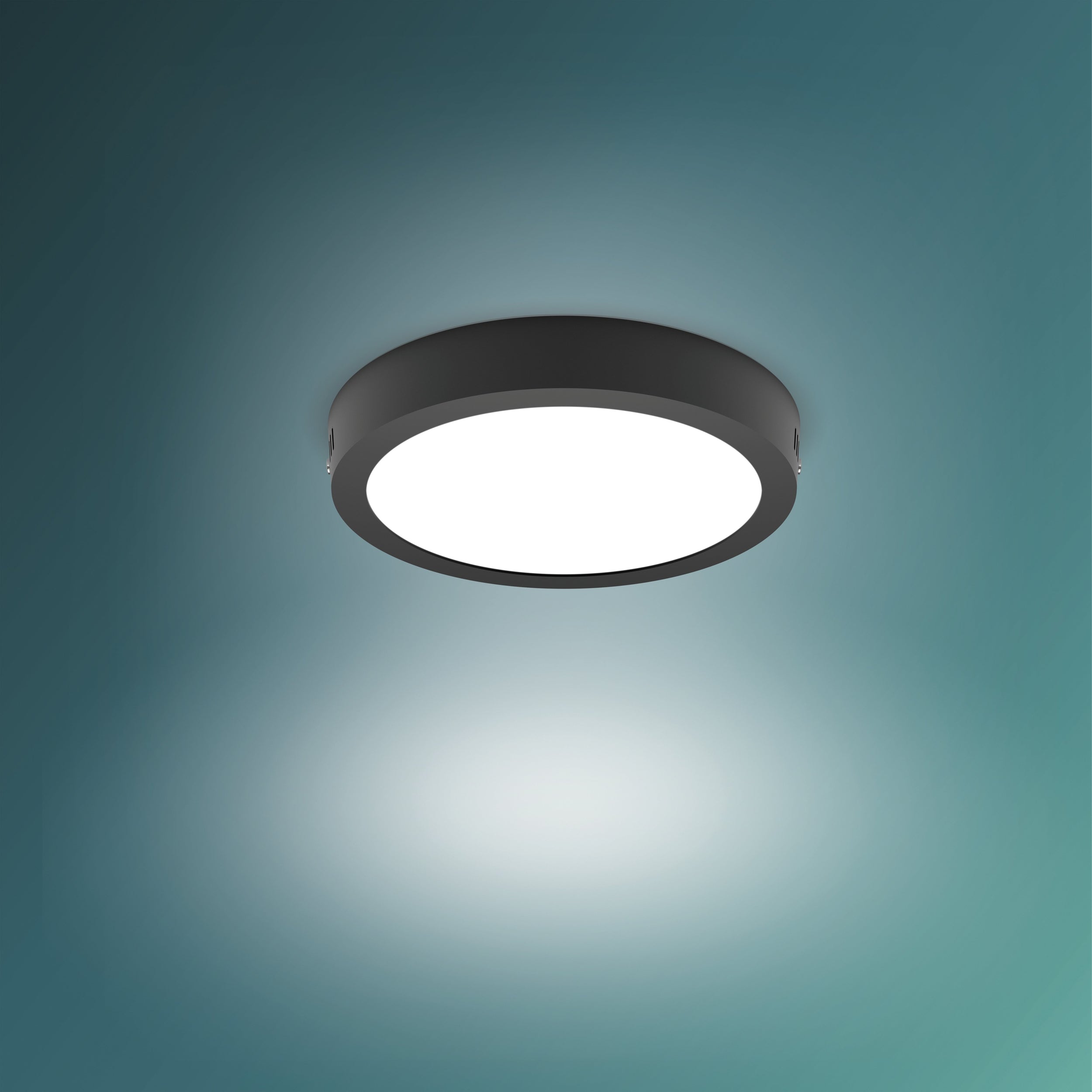 Philips plafondlamp Magneos led zwart ⌀21cm 12W