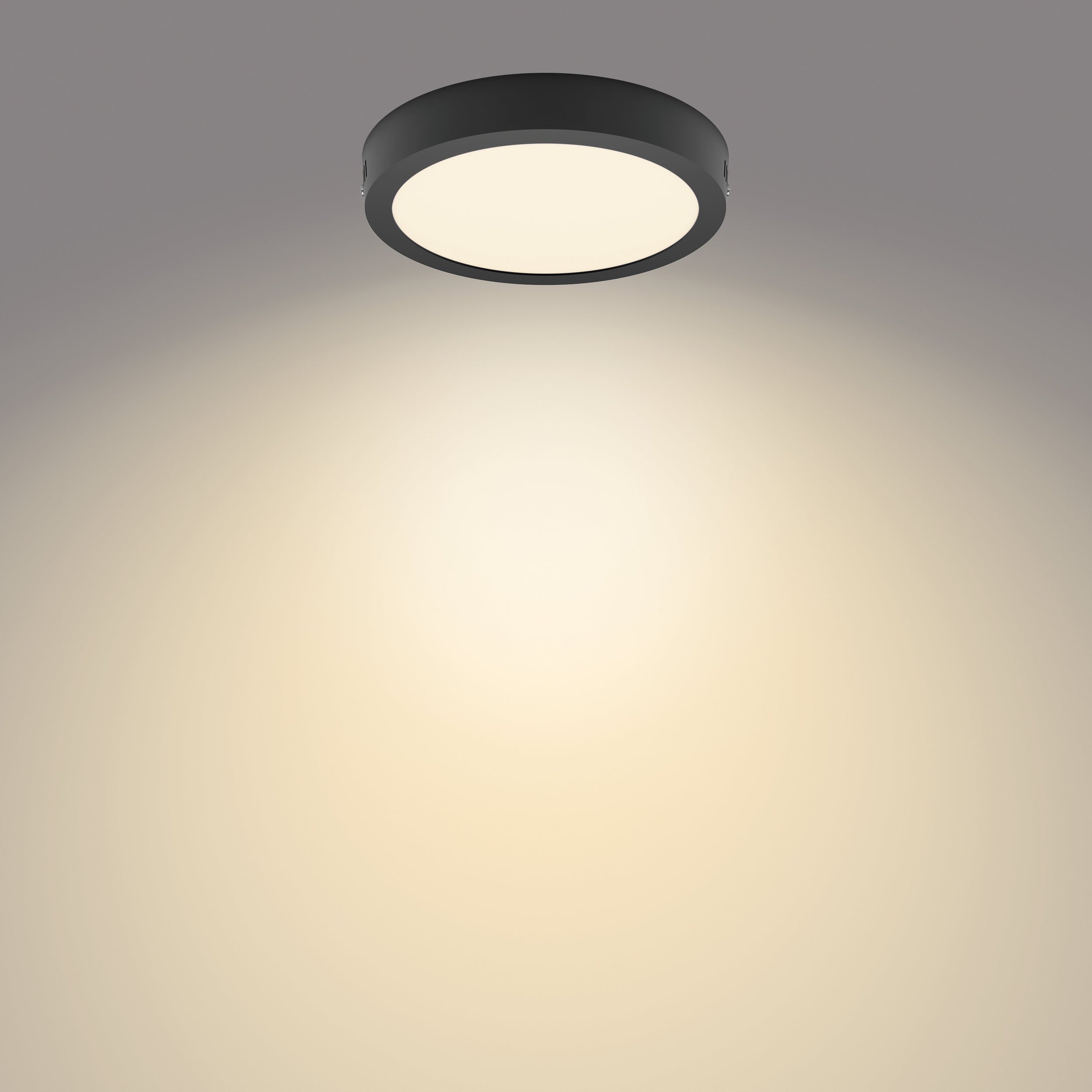 Philips plafondlamp Magneos led zwart ⌀21cm 12W