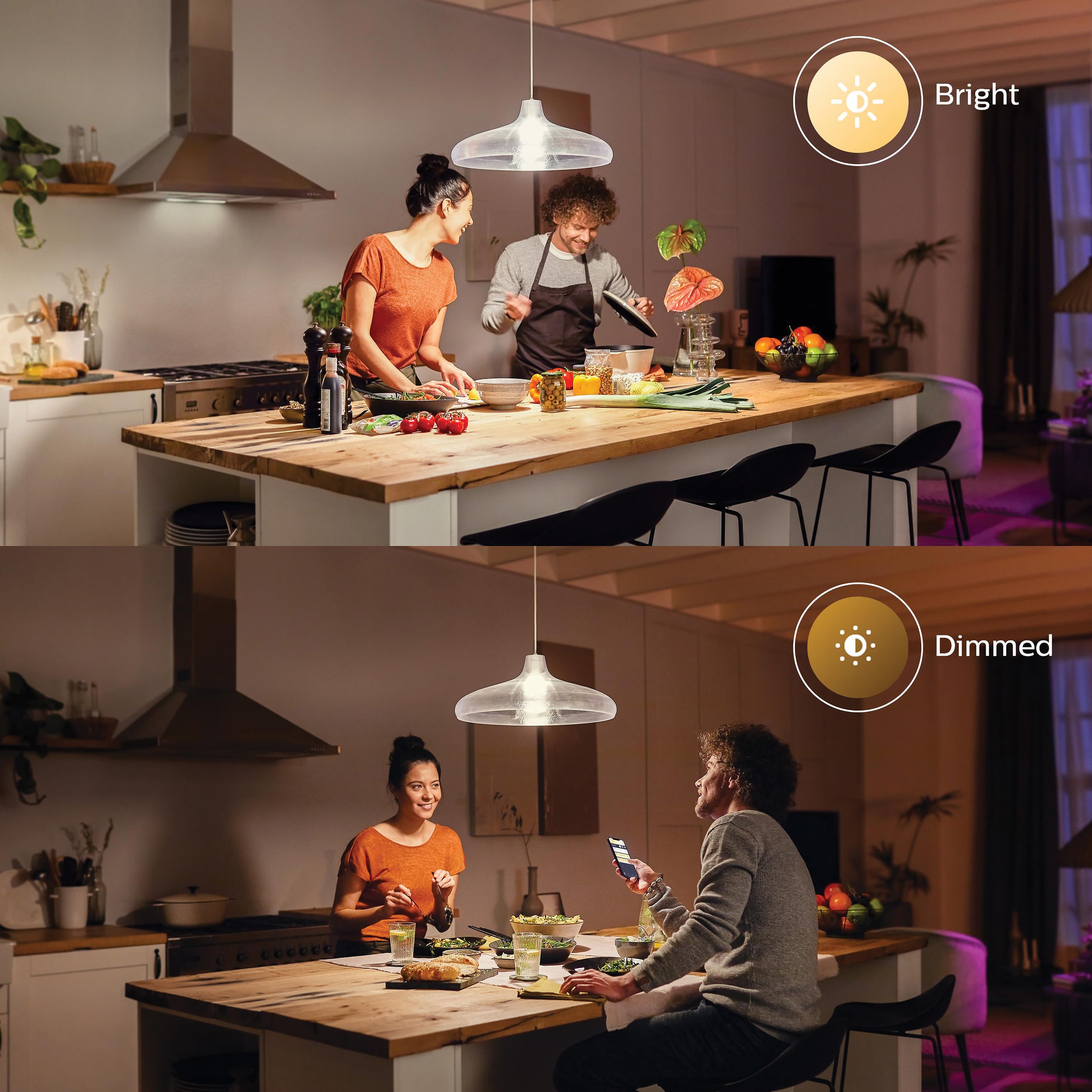 Philips Hue ledlamp A67 warm wit E27 15,5W