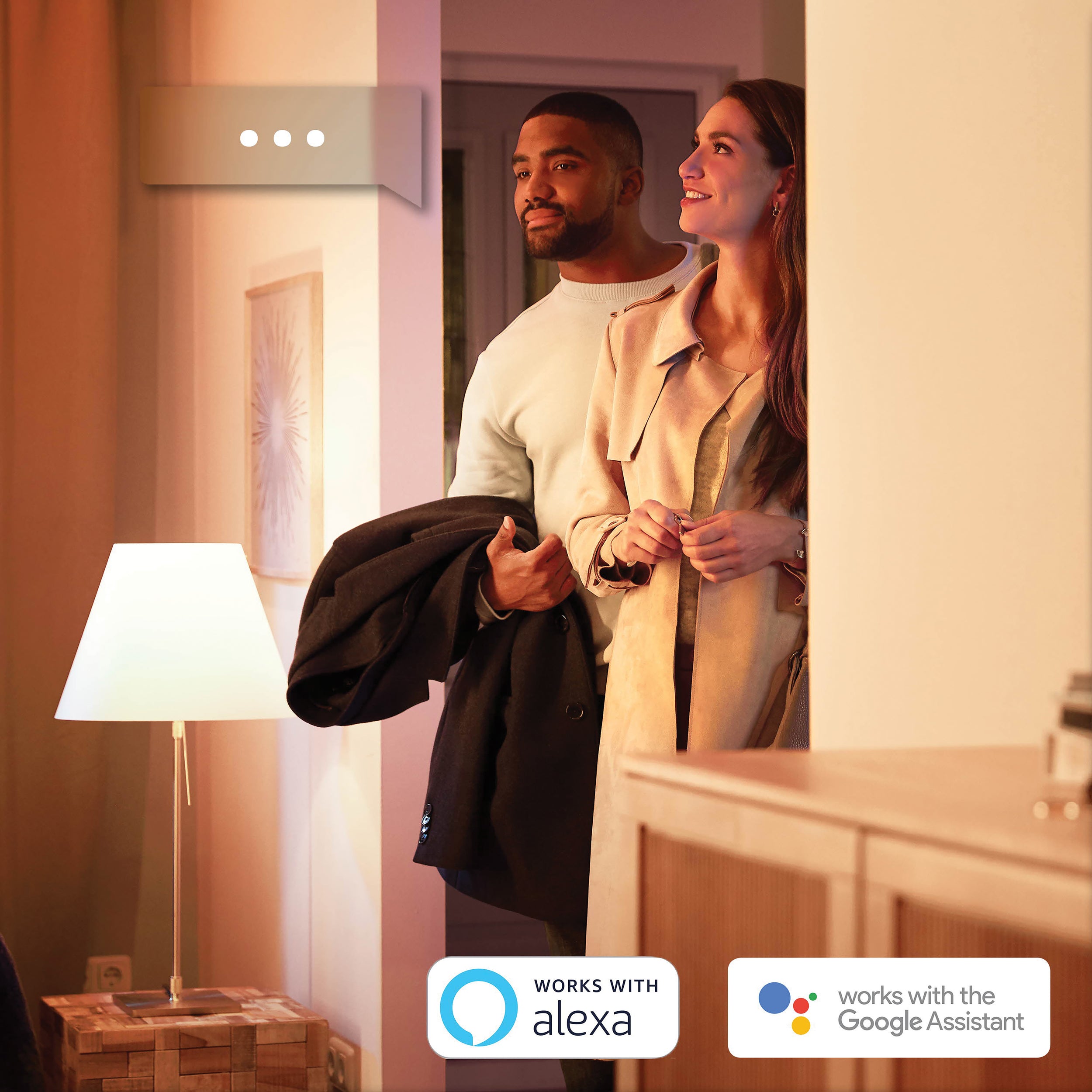 Philips Hue ledlamp A67 warm wit E27 15,5W