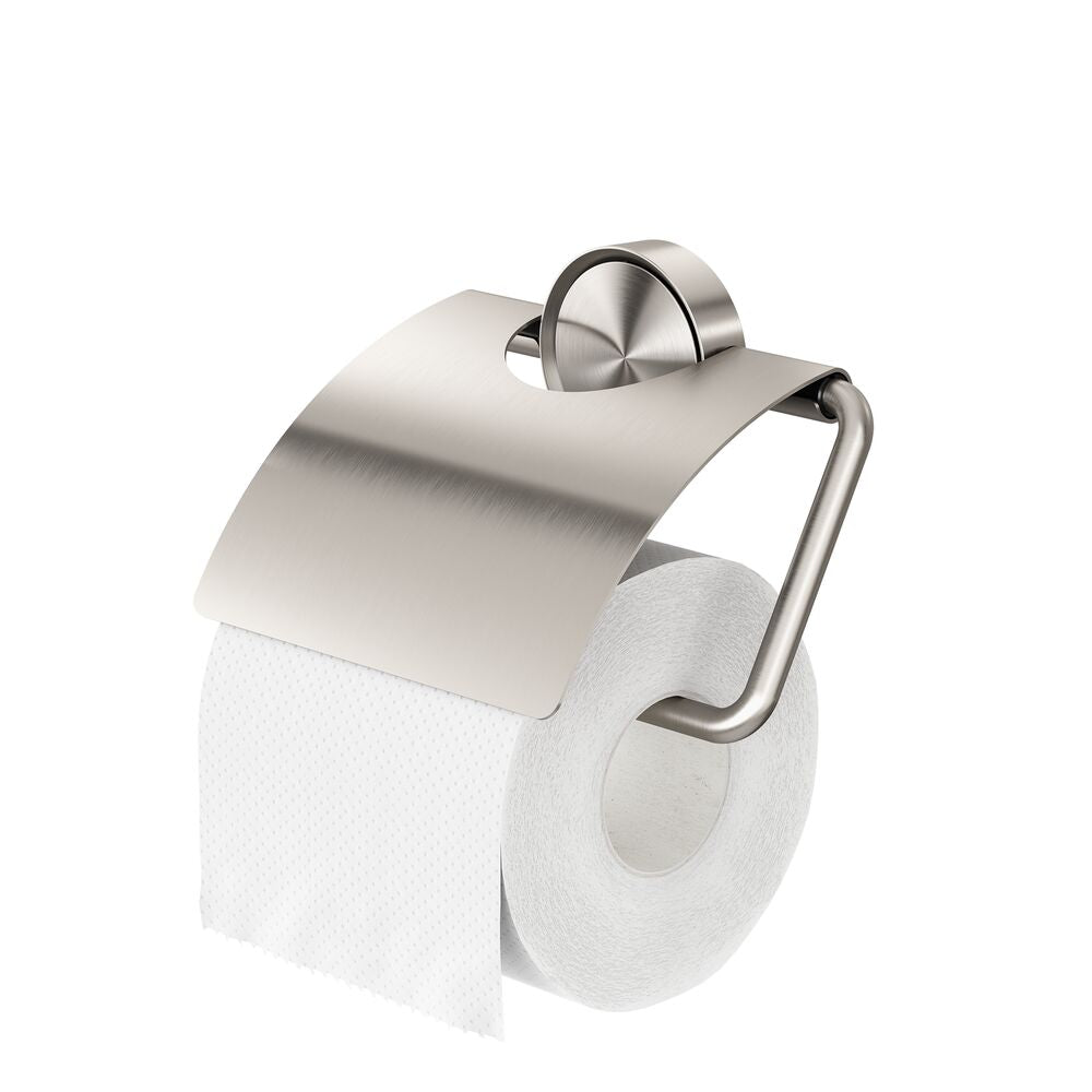 Tiger Ace toiletrolhouder met klep RVS geborsteld