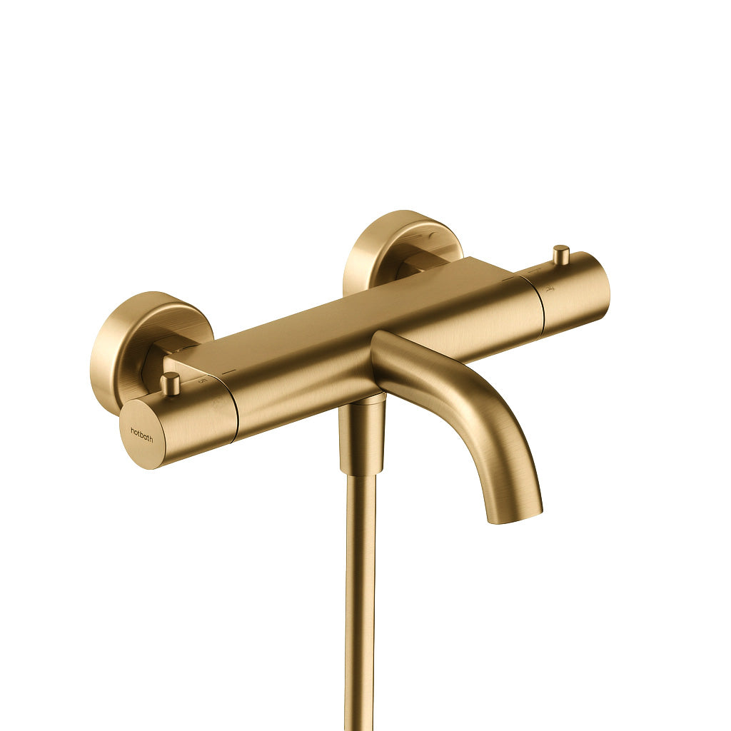 Hotbath Ace AC022 badthermostaat  - geborsteld messing