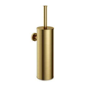 Hotbath &More BAA11 toiletborstelhouder wandmodel - Geborsteld messing