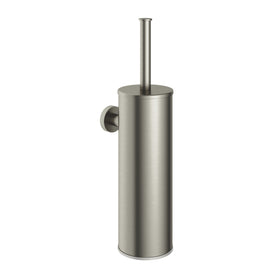 Hotbath &More BAA11 toiletborstelhouder wandmodel - Geborsteld nikkel