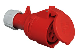Kopp CEE contrastekker 5-polig, 16A rood