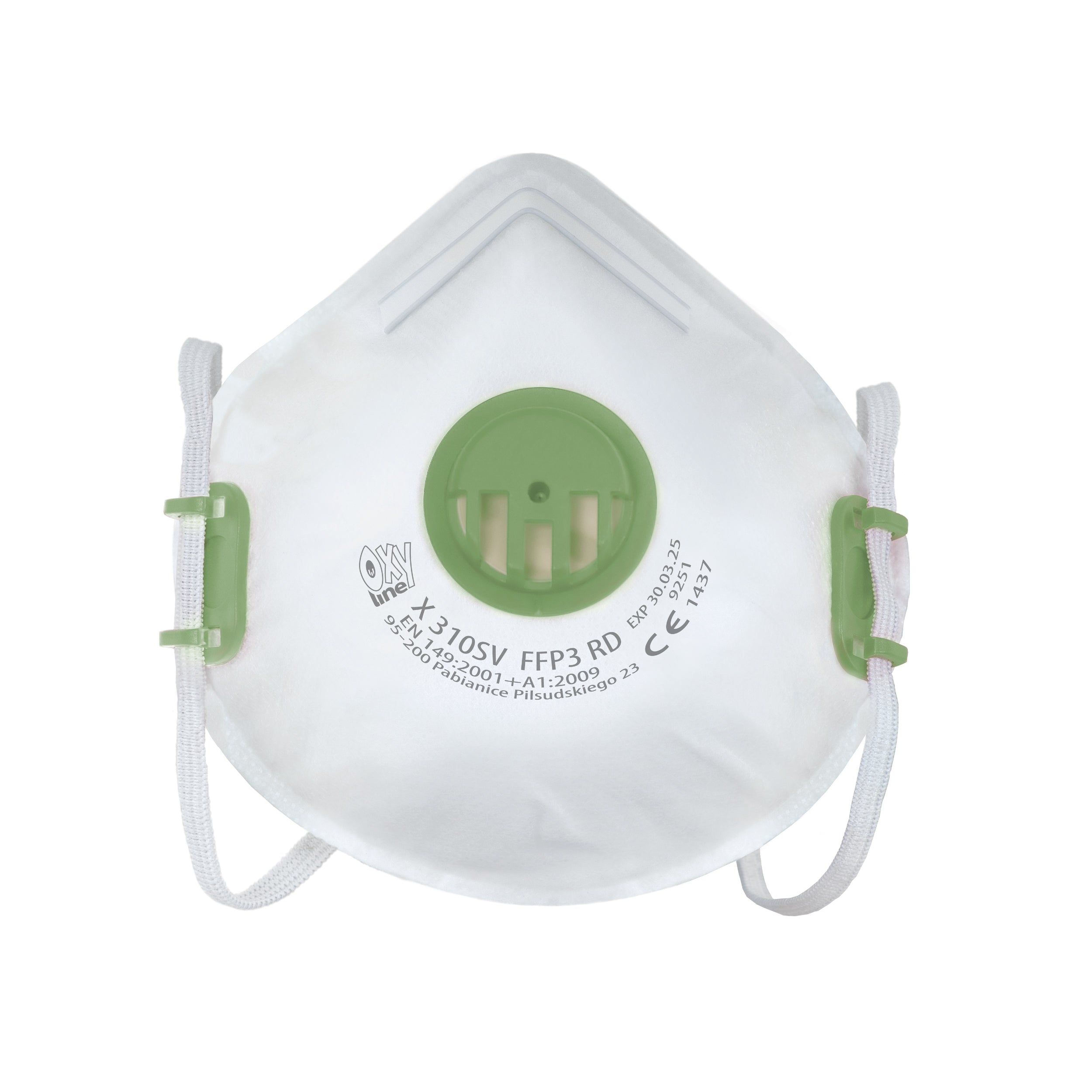 Oxyline Stofmasker X310SV FFP3 10ST