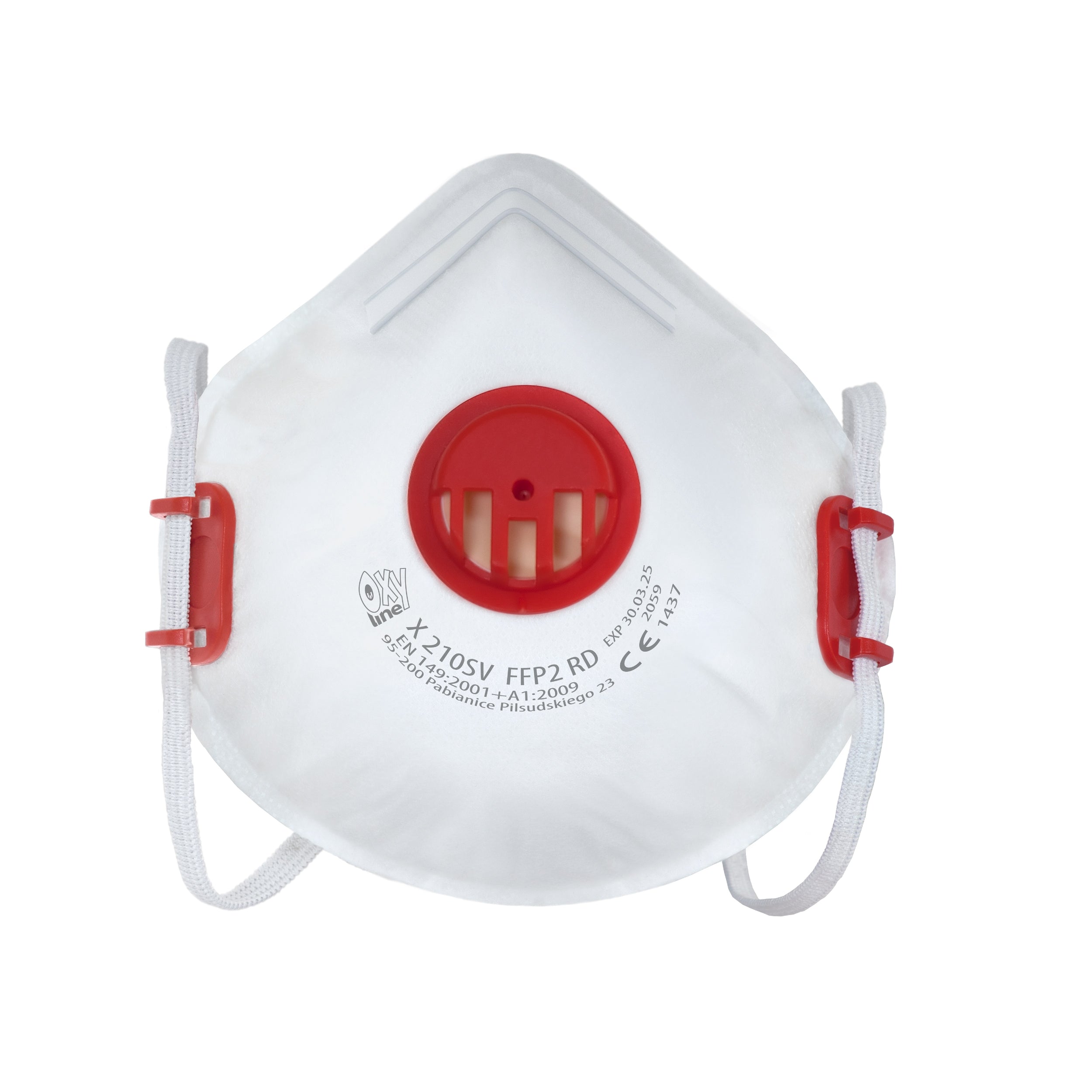 Oxyline Stofmasker X210SV FFP2 10ST