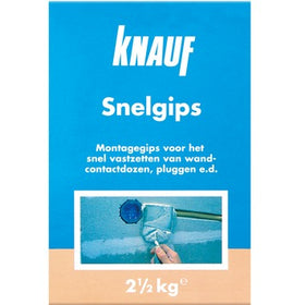 Knauf Snelgips zak 2,5 kg