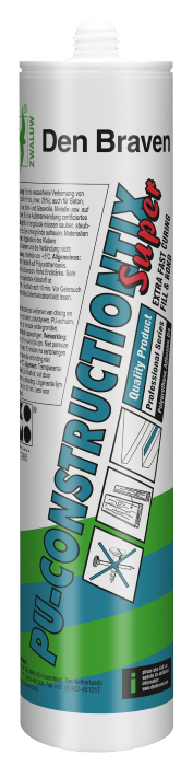 Zwaluw PU-Constructiontix Super 310ml kristalhelder