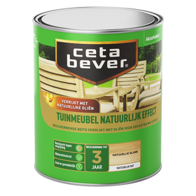 CetaBever tuinmeubelbeits natuurlijk effect eiken 750ml