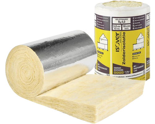 ISOVER zolderisolatie glaswoldeken 160mm RD 4