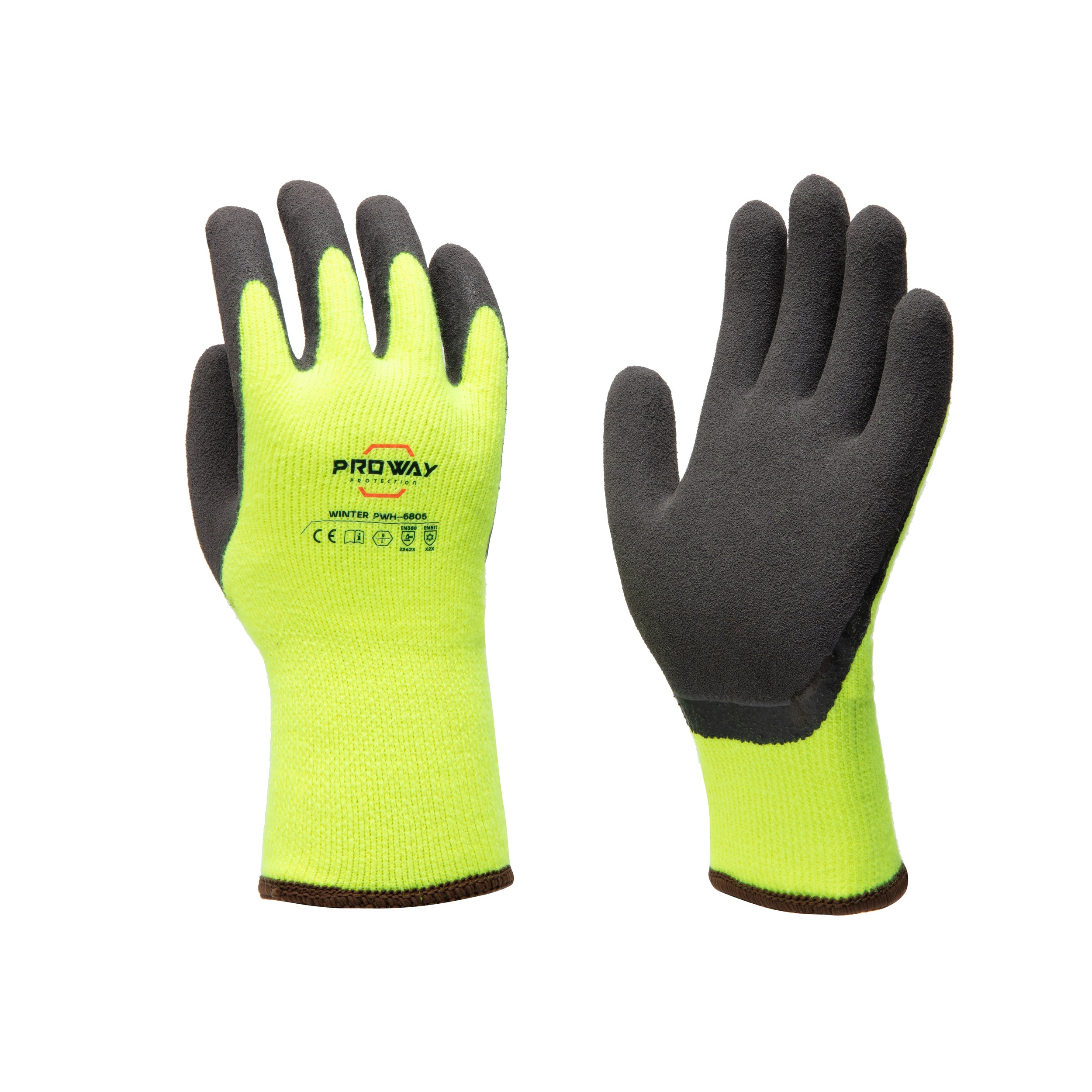 Proway Winterhandschoen PWH-6805, Maat 08
