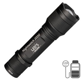LED zaklamp, 2000lm 6500K