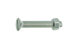 Class'inox A4 roestvaststaal metaalschroef M5x50, 10st