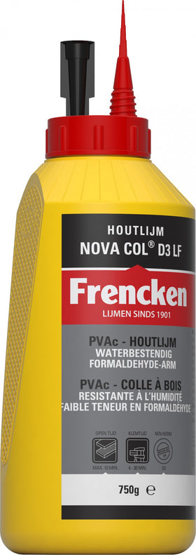 Frencken Houtlijm Novacol D3 LF 750gr