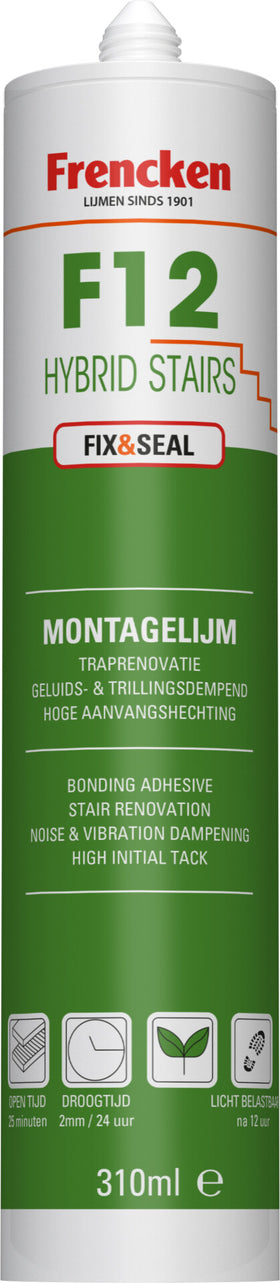 Frencken Montagelijm F12 HYBRID STAIRS 310ml