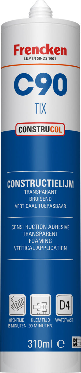 Frencken Constructielijm C90 TIX 310ml