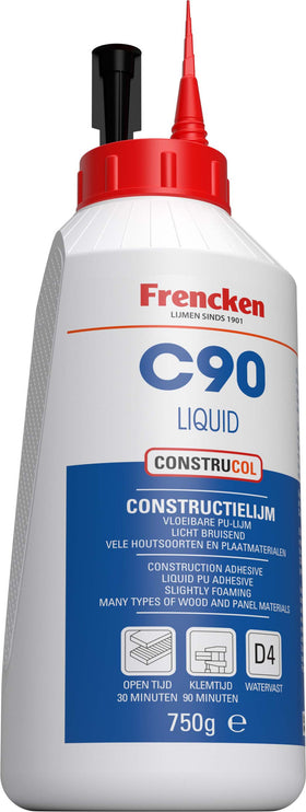 Frencken Constructielijm C90 LIQUID 750gr